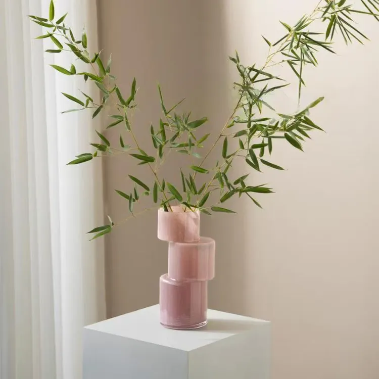 花瓶高级感ins风轻奢插花摆件法式创意粉色水培鲜花小众餐桌装饰