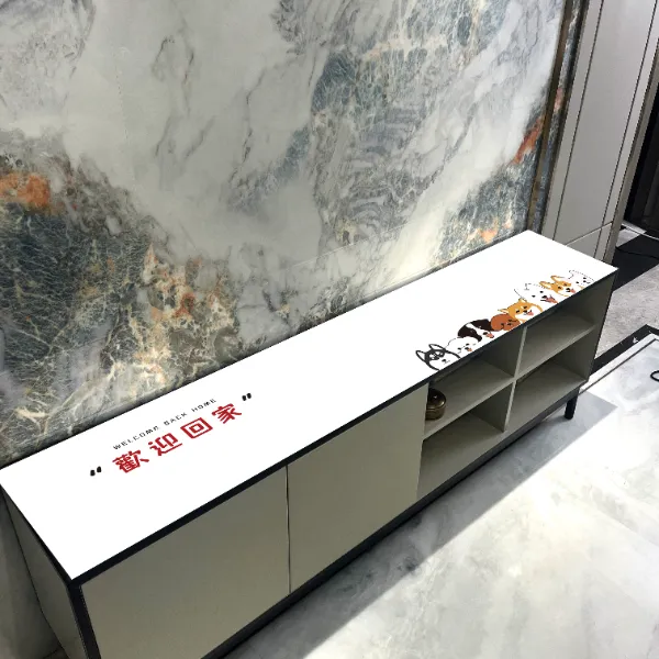 欢迎回家入户柜电视柜鞋柜皮革桌垫防水防烫易打理保护垫32