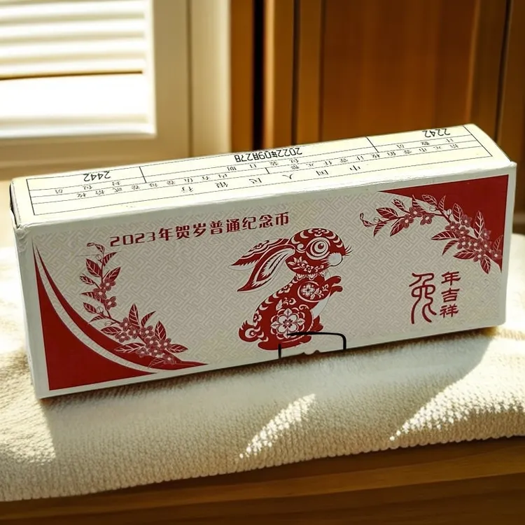 2023年兔年纪念币整盒100枚10面值中国人民银行发行法定货币