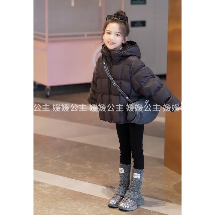 媛媛公主【极寒 三防】2025冬季新品三防百搭保暖羽绒服15415Y078
