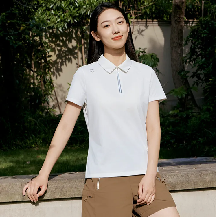 【新品】RAPIDO雳霹道2025年春夏女运动休闲半拉链POLO衫CP5342P12