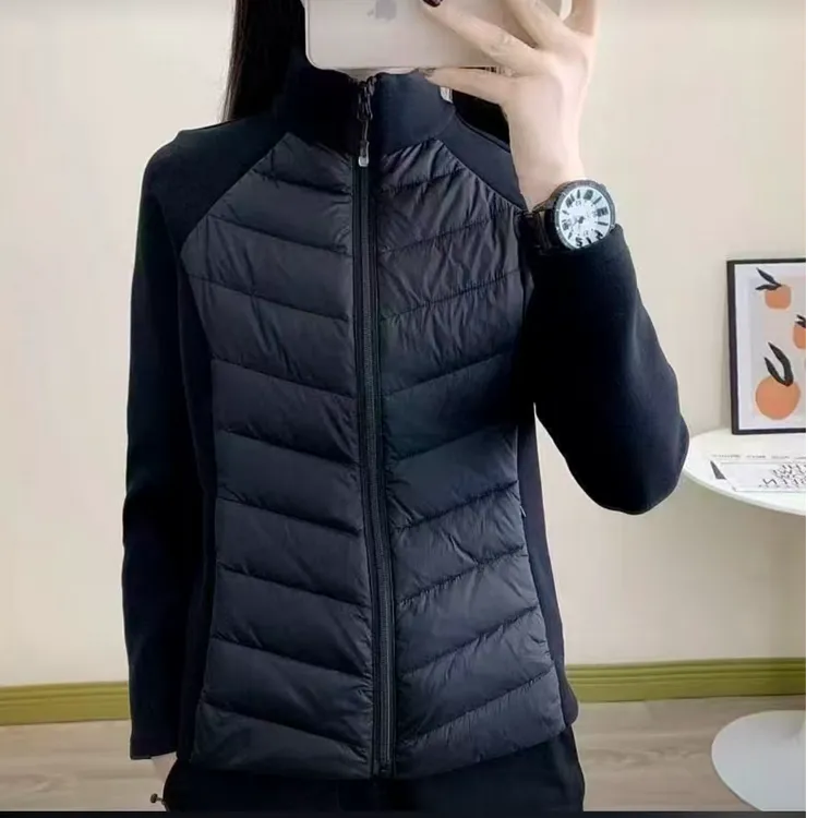 秋冬款轻薄棉服新中式女装