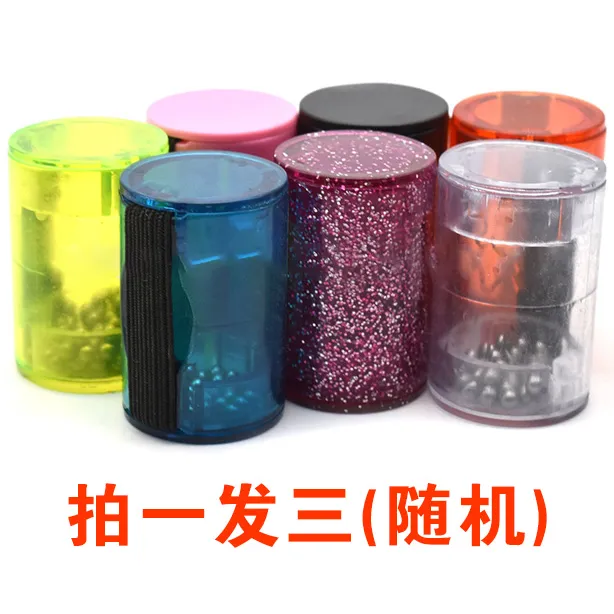 非洲鼓炫彩塑料手指沙铃打击乐器配件