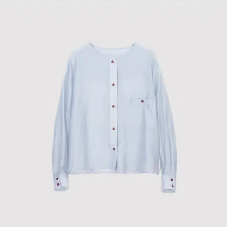 【防晒天丝】夏新款韩版衬衫女进口莱赛尔面料轻盈透气宽松休闲时尚