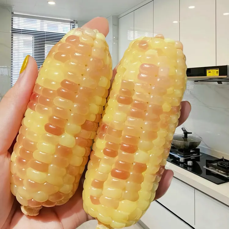 云南西双版纳小花糯小玉米加热即食代餐早餐香糯玉米低脂新鲜玉米