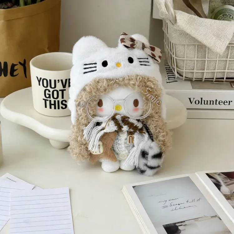 【送礼品袋】正版hellokitty包包挂件萌小卡礼物毛绒挂件
