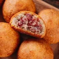 【鲜农姐妹】云南火腿月饼手工制作云南特产滇式口味云腿月饼