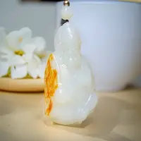 和田玉吊坠(不含链)未镶嵌