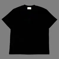 【48号链接-签字双B】2025新款男士短袖轻奢宽松圆领设计师8615