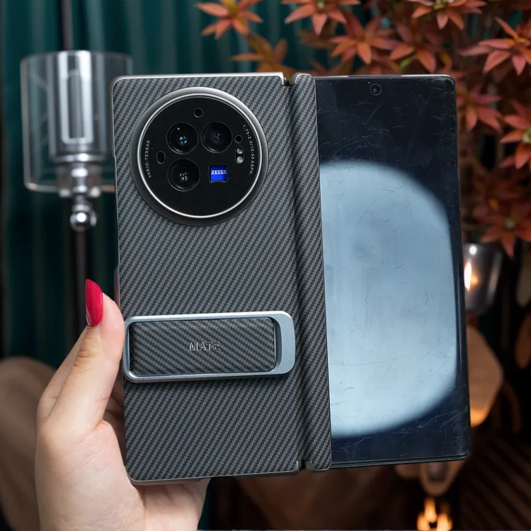 【新款腕带支架】适用vivoxfold3/3pro防摔高档手机壳中轴铰链保护