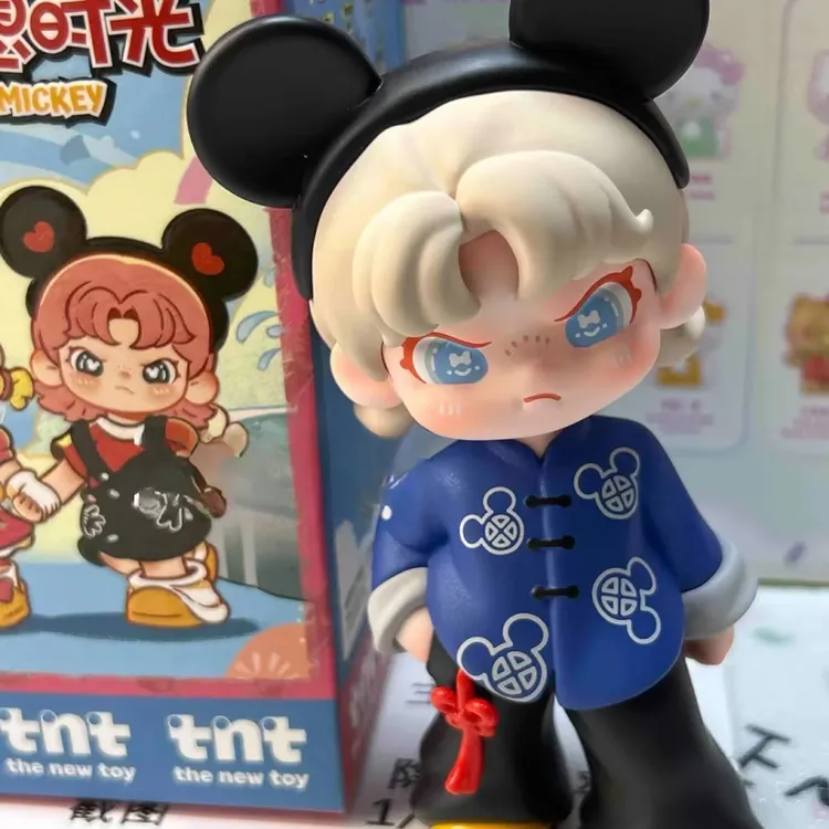 TNT迪士尼xDORA大表姐联名米奇趣想时光系列潮玩盲盒可爱女生礼物