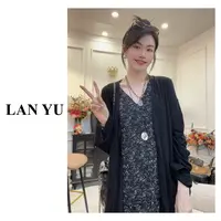 【遮肉开衫】秋季针织宽松中长款开衫