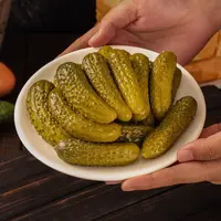 俄式酸黄瓜腌制小青瓜即食下饭菜500克*6罐清爽可口（6斤）