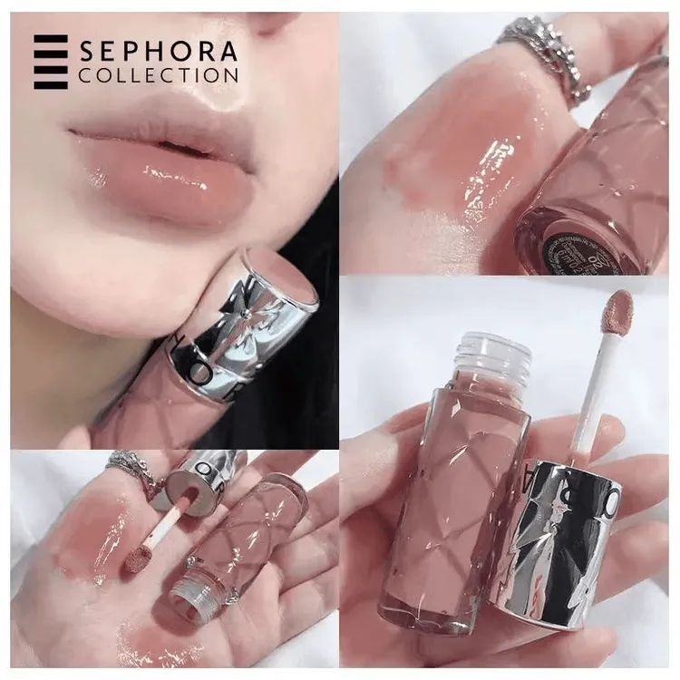 【官方正品】Sephora/丝芙兰丰盈蜜润唇釉镜面水光05口红女裸色07