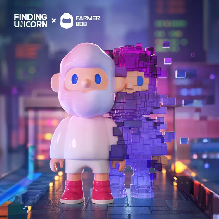 寻找独角兽FARMER BOB次世代I·像素全宇宙系列盲盒