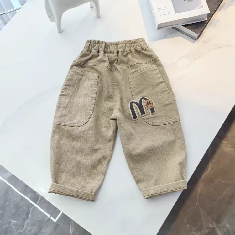 1-3岁宝宝裤子休闲工装裤小童夏季韩版秋装春秋款（裤子男童）童装