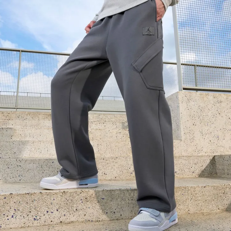 NIKE/耐克男子Jordan秋冬加绒酷灰休闲长裤HV9682-068