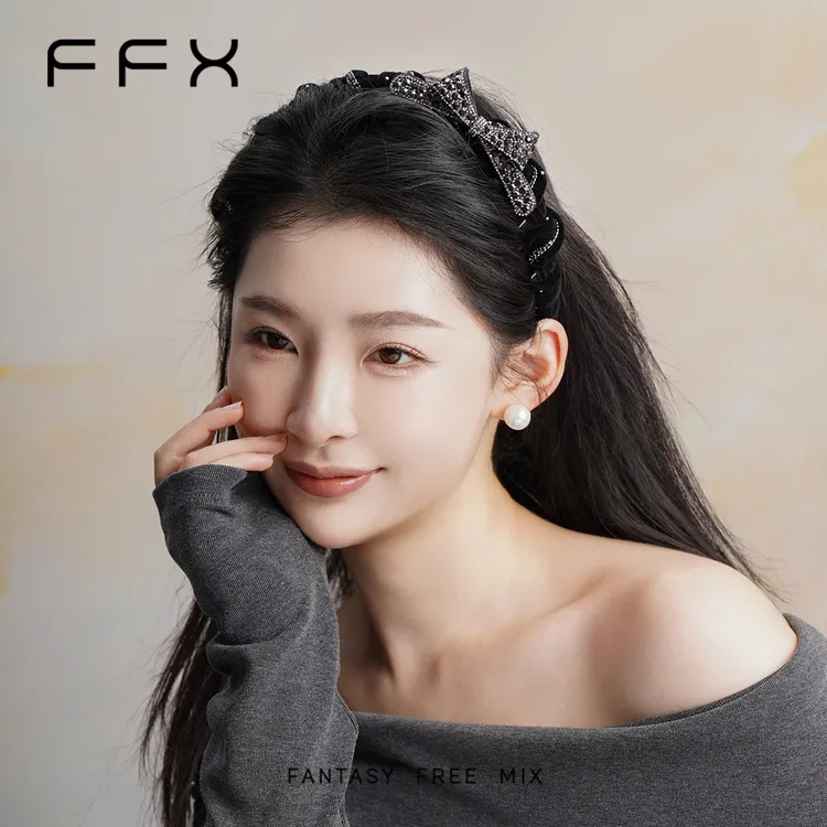 弗弗西FFX【浮光蝶影】精致百搭蝴蝶结发箍