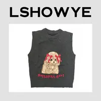 LSHOWYE｜印红字母背心 95911Y