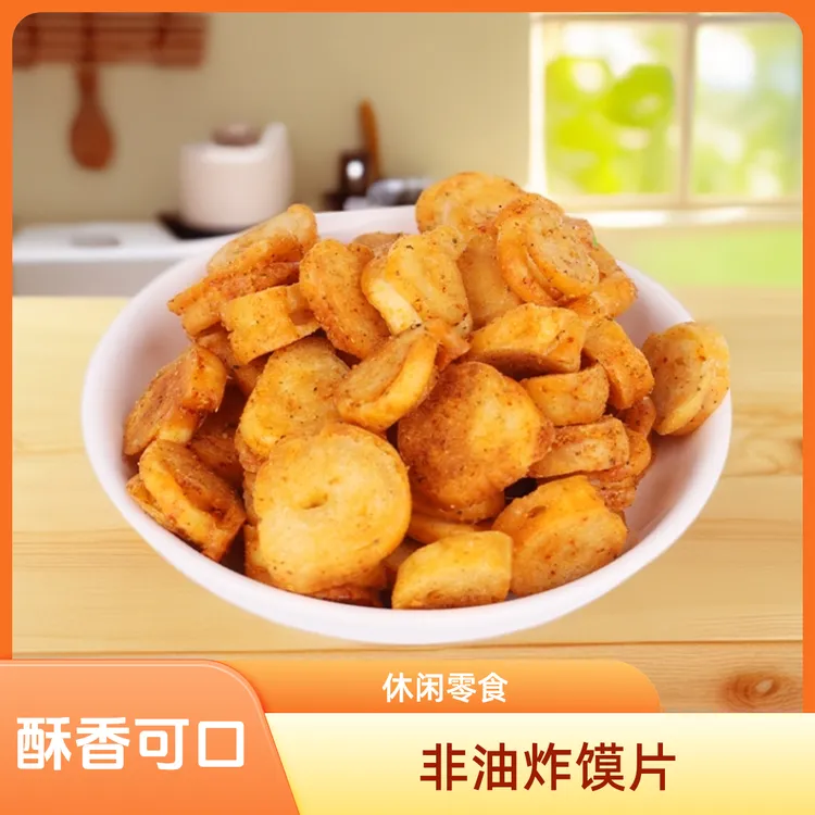 珍味谱追剧小零食非油炸 酥香馍片 香辣花椒馍片日常小零食