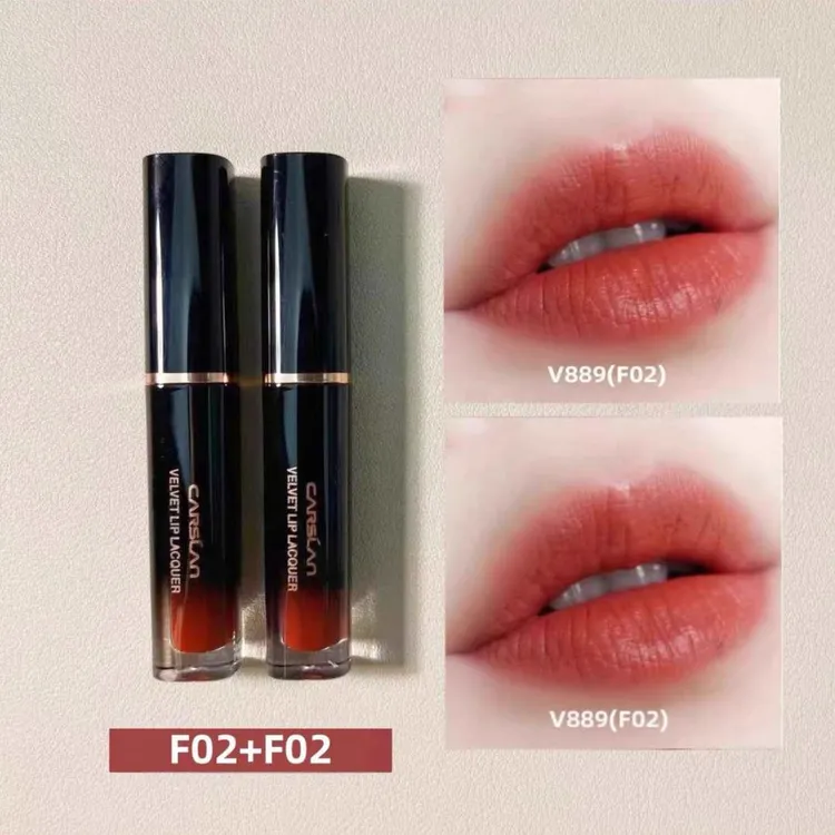 【两支装】卡姿兰轻吻唇釉掉色丝绒雾面唇泥显白口红哑光正品保湿