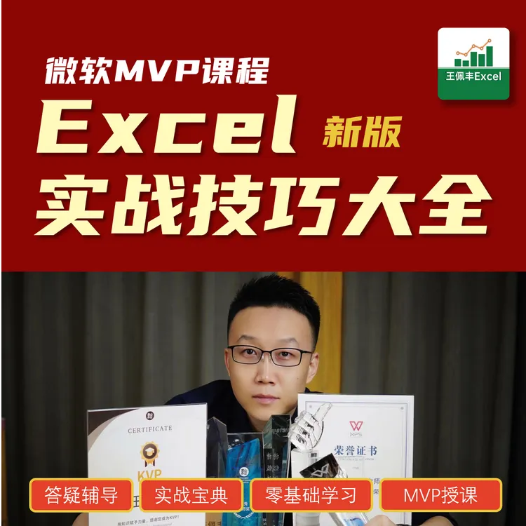Excel实战大全(合集课)（留意短信解锁课程）商品图