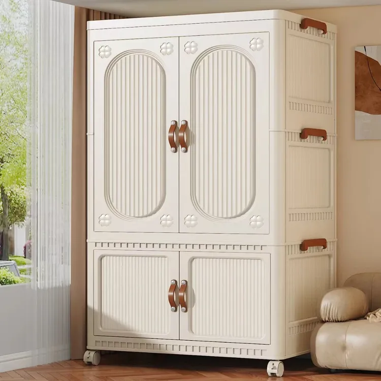 衣柜卧室家用家居整理收纳用品出租房必备神器收纳柜储物柜多层