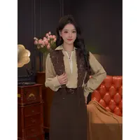 婉儿 【白年】25年新款宽松显瘦复古港风衬衫#L14303
