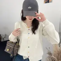 1988 STUDIO•秋 【小彩扣】经典款针织开衫