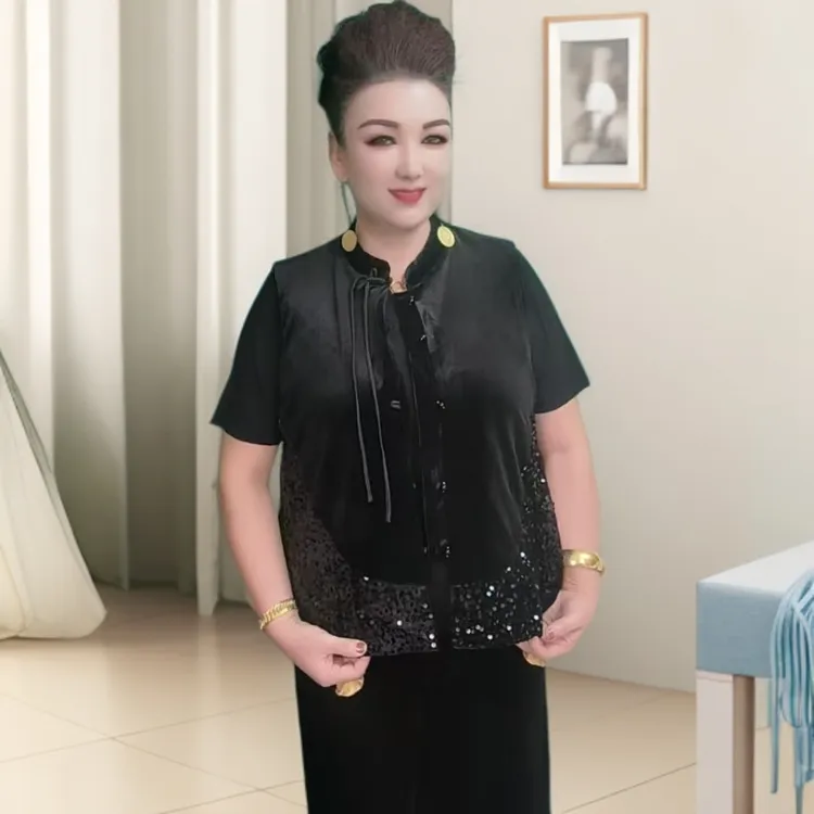 立领拼接马甲百搭厚款宽松型马夹پىنجىك 