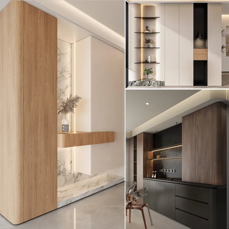 2026年全新家装全屋定制柜子卧室设计效果实景参考精选图库现代商品图