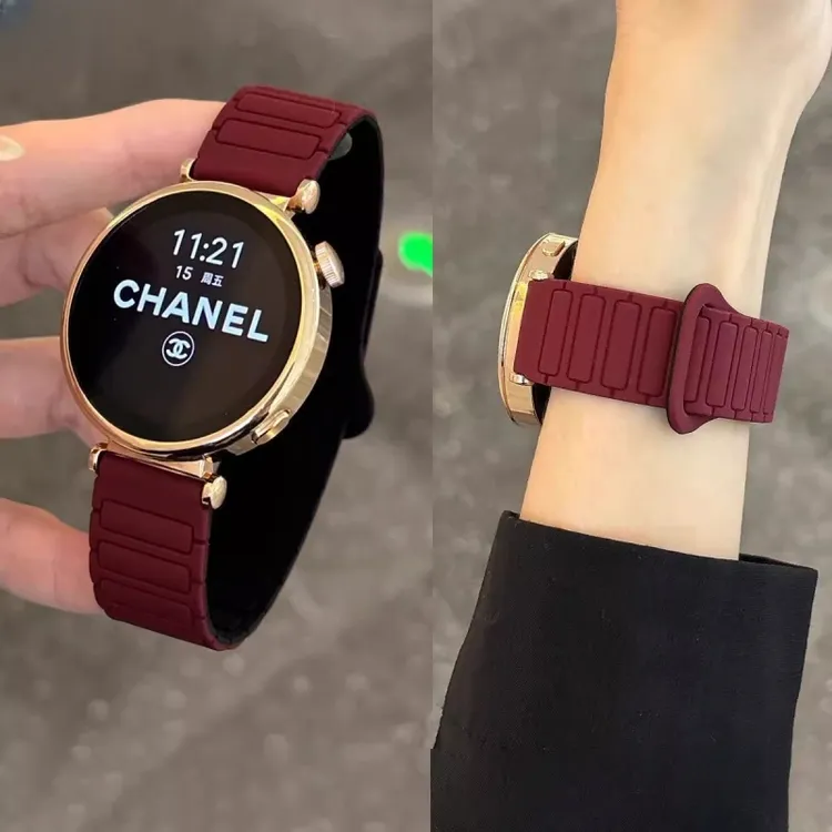 适用华为gt5/gt5 pro手表表带新款gt4/gt3磁吸硅胶防水运动荣耀