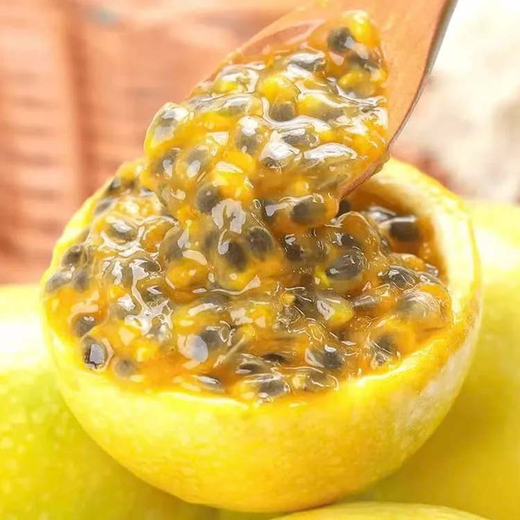 海南原产地直销新鲜当季正宗纯甜海南钦蜜九号黄金百香果