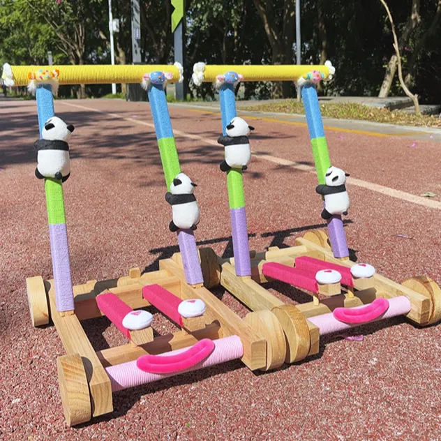 安全学步手推车广西木头推推乐实木一岁木加工玩具宝宝婴儿学走路