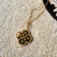 钛钢项链 阮大大推荐时尚金色百搭项链新年新品