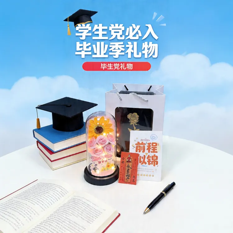 【当天发货】中高考礼物加油助威送考试学子孩子仪式感向日葵玫瑰花商品图