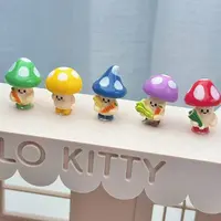 定制【蘑菇】仿真食玩diy树脂配件手机饰品
