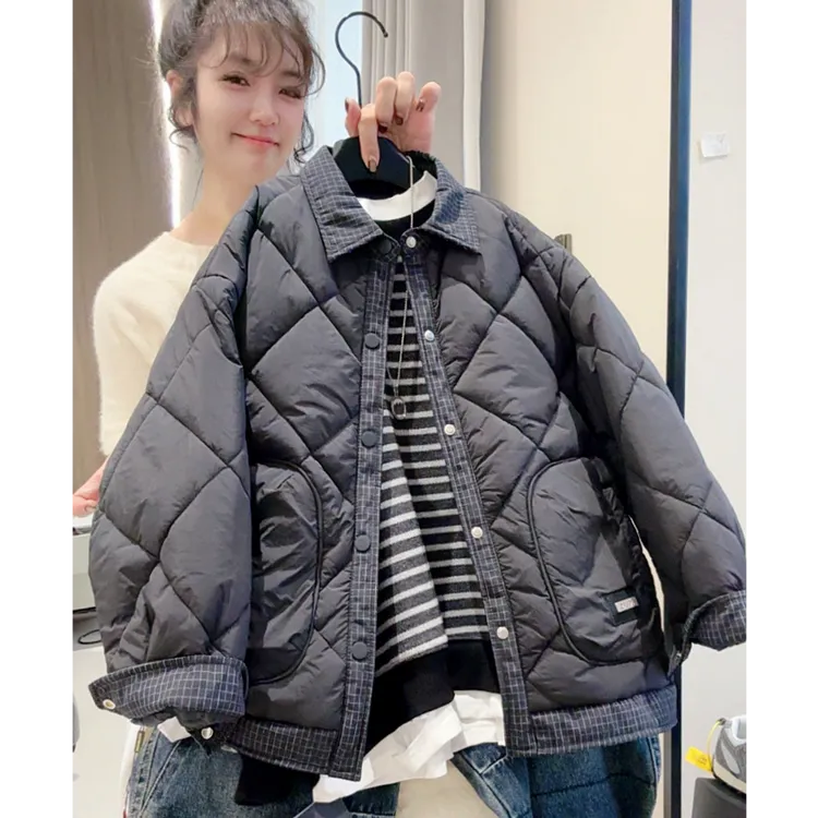 男童冬季洋气棉衣新款中大童保暖冬装宽松休闲棉服外套MT68230