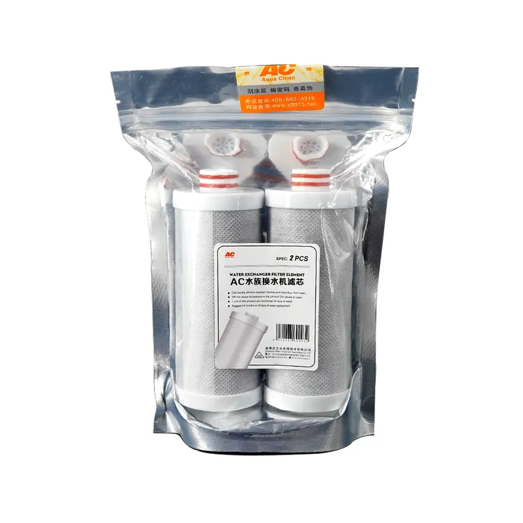 AC精巧版换水机替换滤芯（2支装） 快速去除余氯 碳纤维升级款