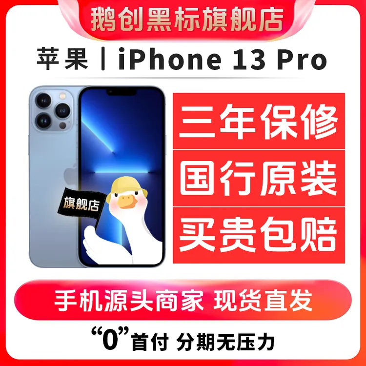 95新 Apple/苹果 苹果13Pro国行正品双卡5G原装二手手机换电池商品图