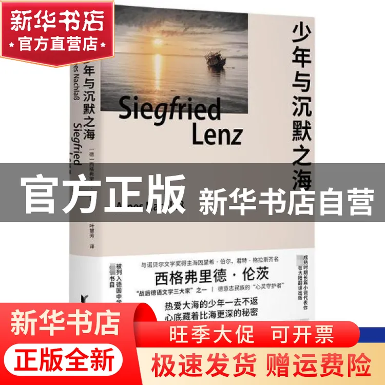 【官方正版】  少年与沉默之海 外国现当代文学 (德)西格弗里德·
