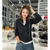 贝姐同款【连帽开衫卫衣外套】秋冬新款百搭时尚长袖卫衣外套763 sa