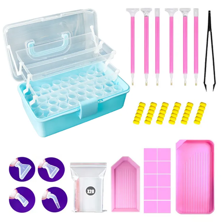 钻石画工具粘钻网尺点钻笔神器不锈钢贴直钻石绣NSK抗粘通用尺子