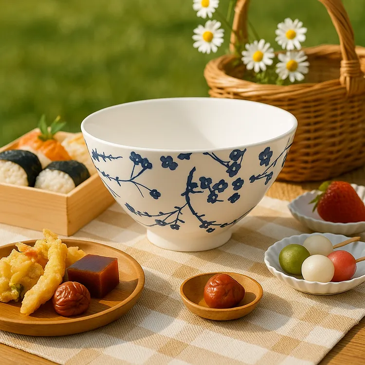 7寸高白瓷拉面碗 三色可选 直径19cm高9cm