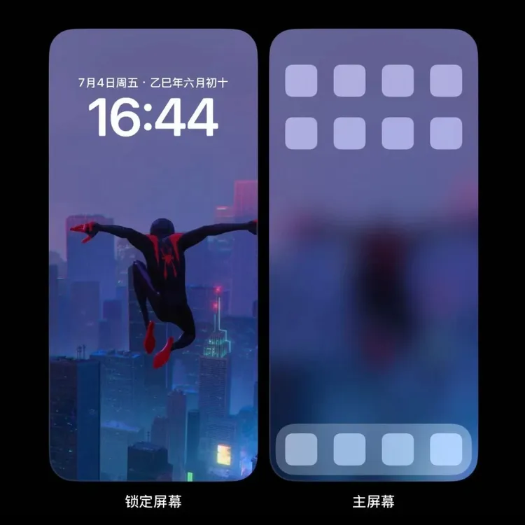 动态蜘蛛侠 高楼场景安卓苹果live4K高清图片视频实况动态壁纸