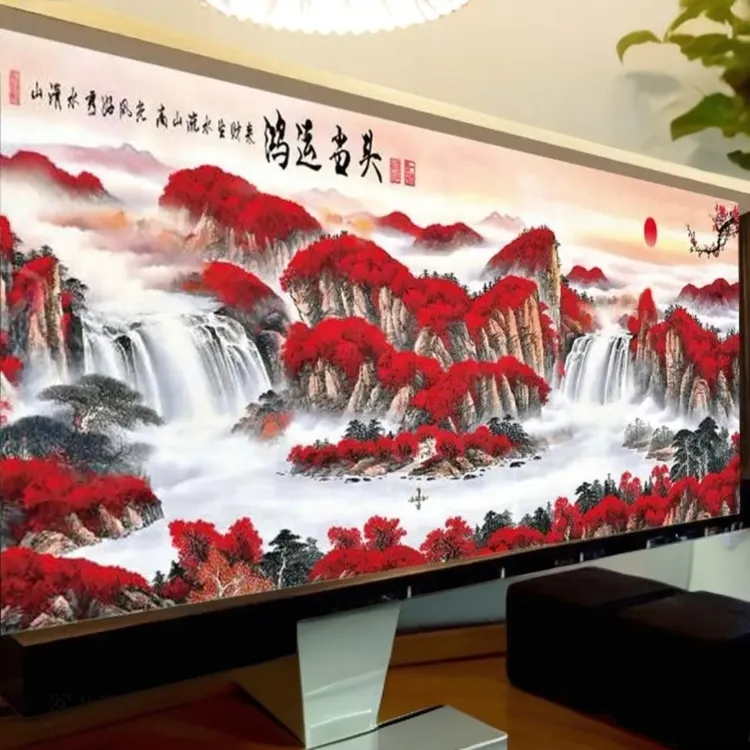 客厅背景自粘画玄关装饰画家居装饰卧室客厅背景墙家居饰品挂画