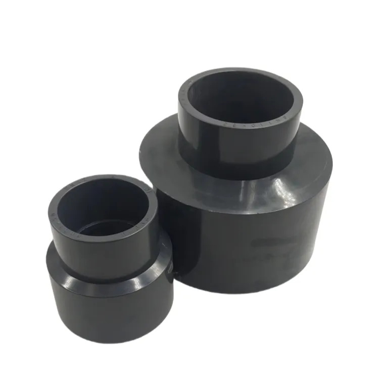 水友UPVC大小头upvc异径接头管接头管配件同心异径管件多加