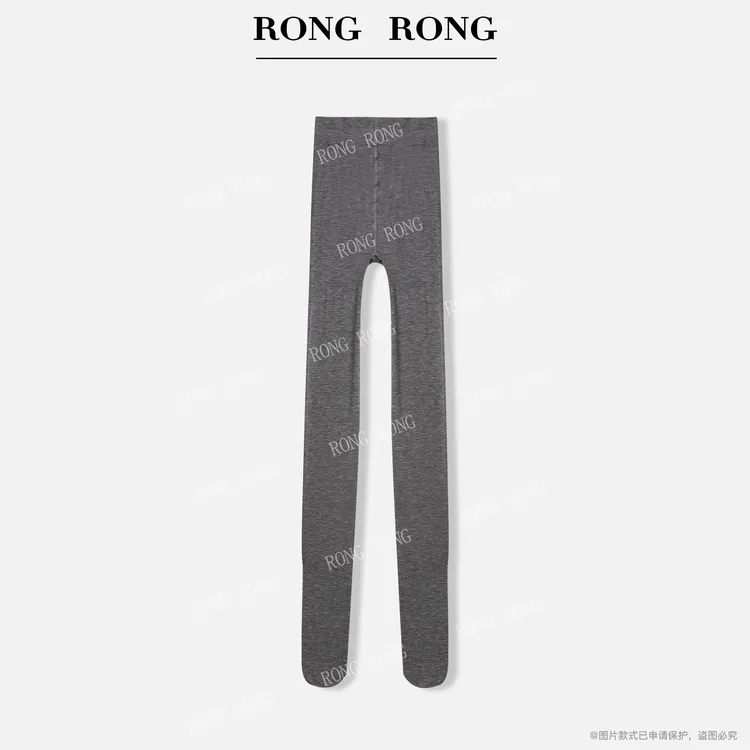 溶溶【3D漫画腿】RONGRONG 微透3D立体高弹无骨缝肤感连裤袜25539