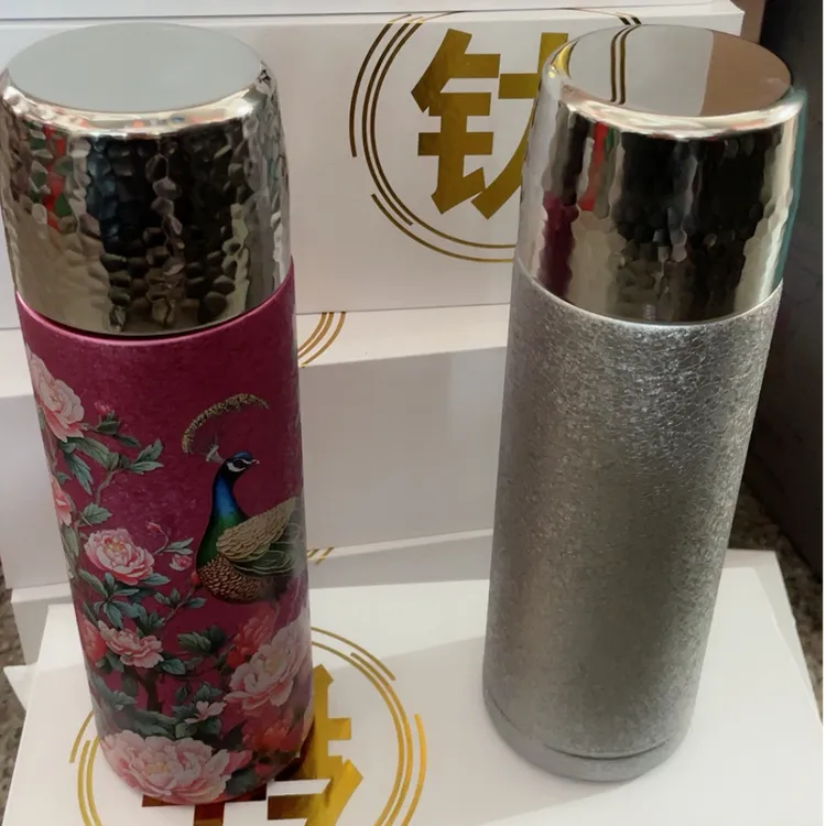 【西藏包邮】第三代钛杯简约法式轻奢风保温杯