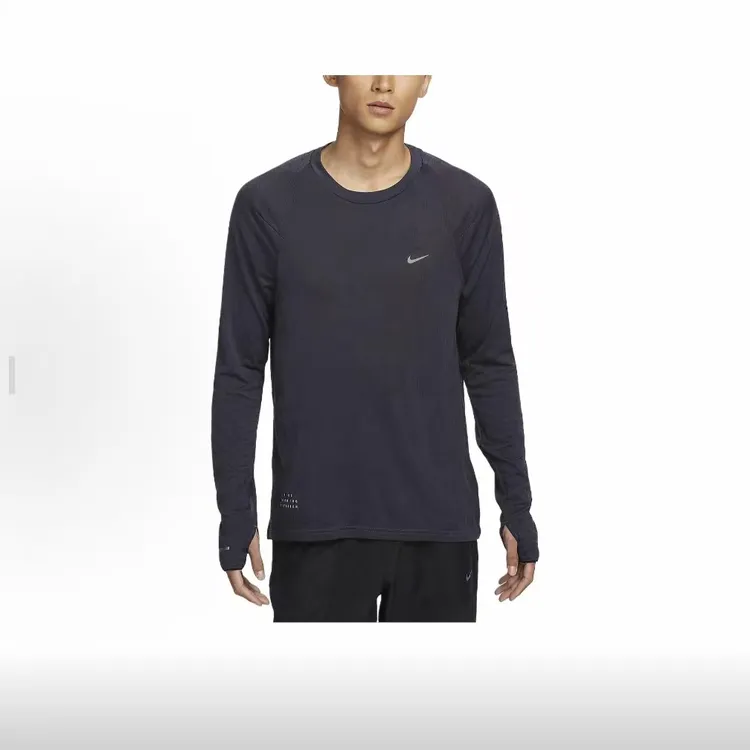 Nike THERMA-FIT ADV Running Division 纯色时尚柔软保暖长袖T恤